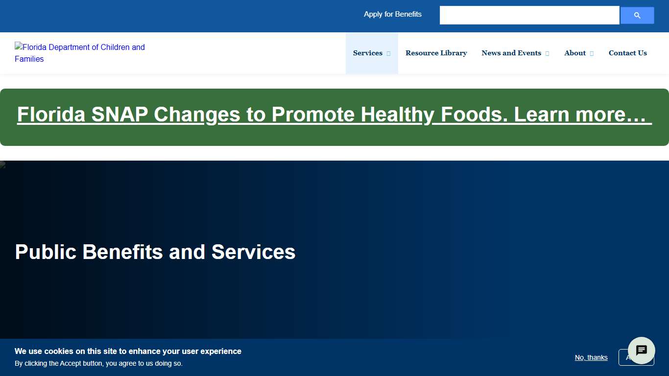 Public Assistance Florida DCF